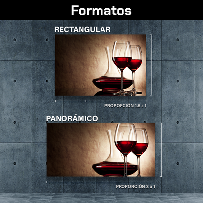 Vino Tinto En Decantador Y Copas
