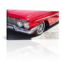 Faros De Auto Rojo Vintage