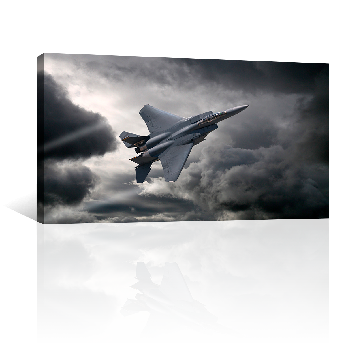 Jet F15 En El Cielo