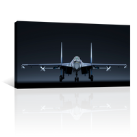 Jet Sukhoi SU35 Gris