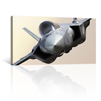 Jet F35 Gris Volando
