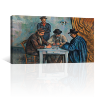 Los Jugadores De Cartas Por Paul Cezanne