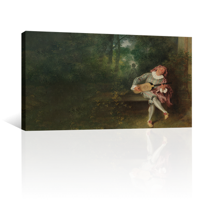Mezzetin Por Antoine Watteau