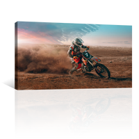 Motocross Derrapando