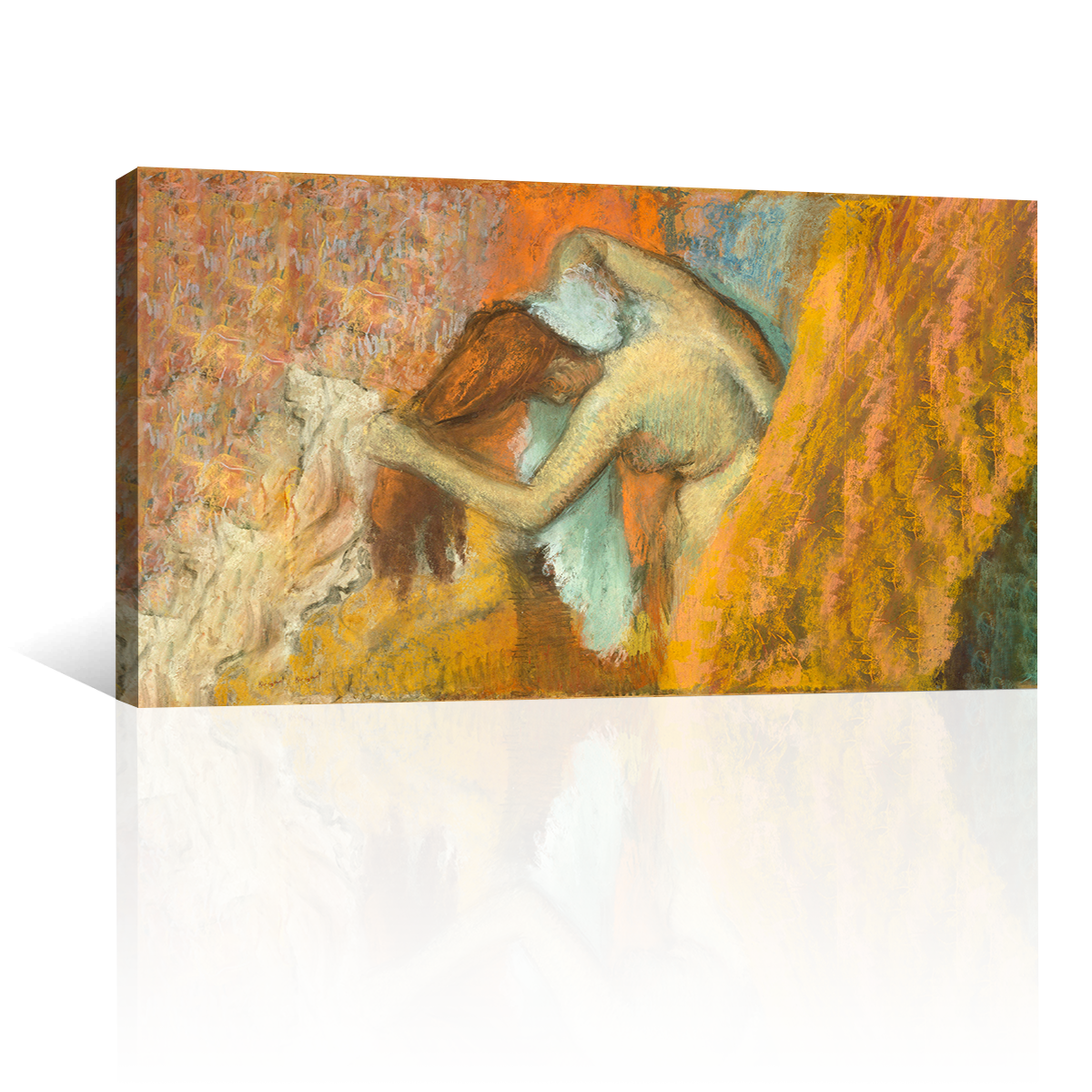 Mujer En Su Toilette Por Edgar Degas