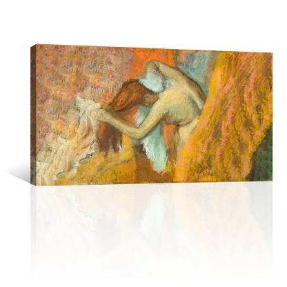 Mujer En Su Toilette Por Edgar Degas