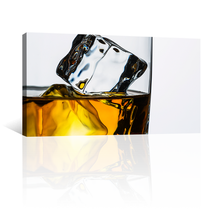 Whiskey A Las Rocas En Vaso