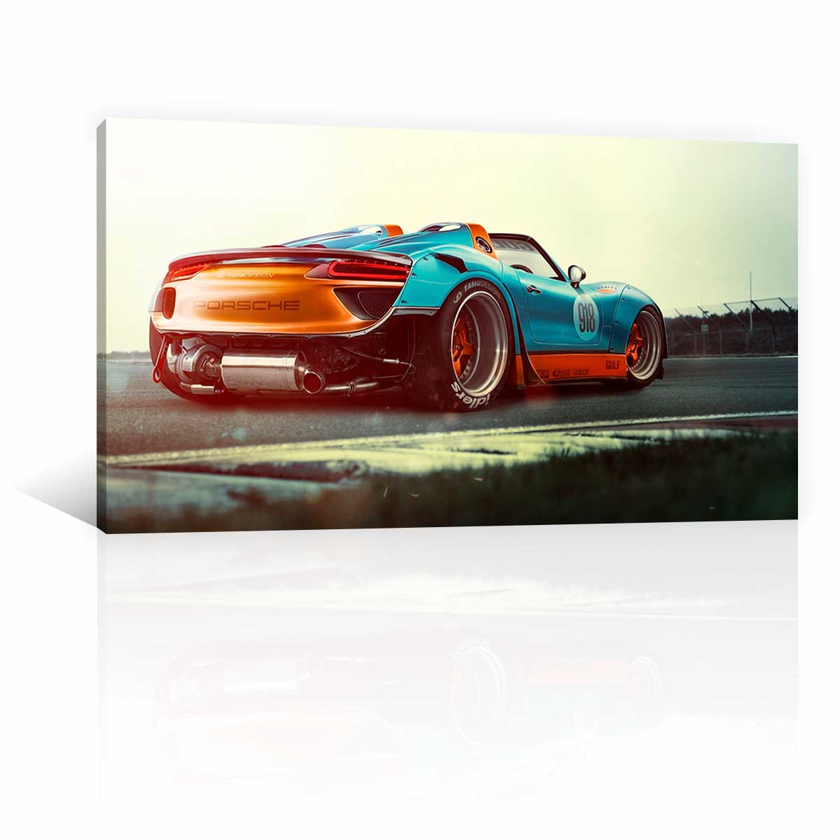 Porsche Atardecer