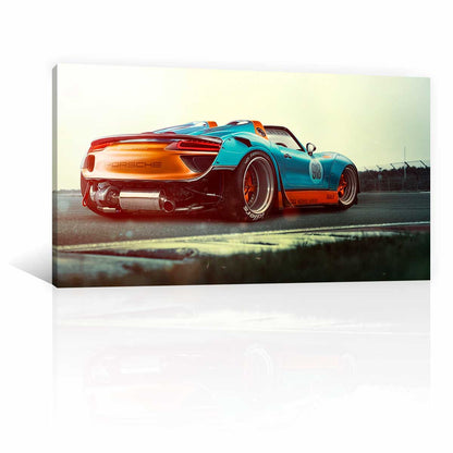 Porsche Atardecer
