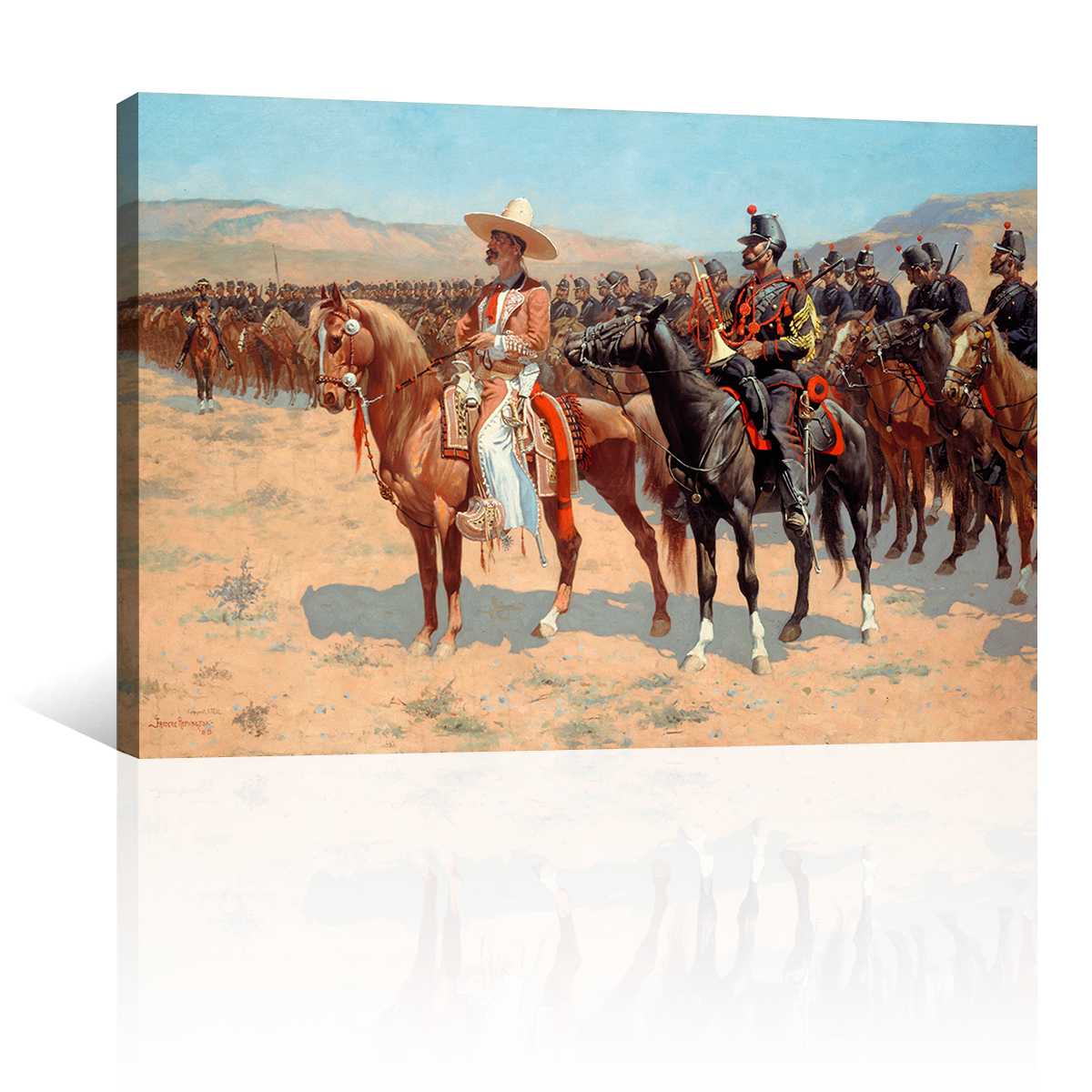El Mayor Mexicano Por Frederic Remington