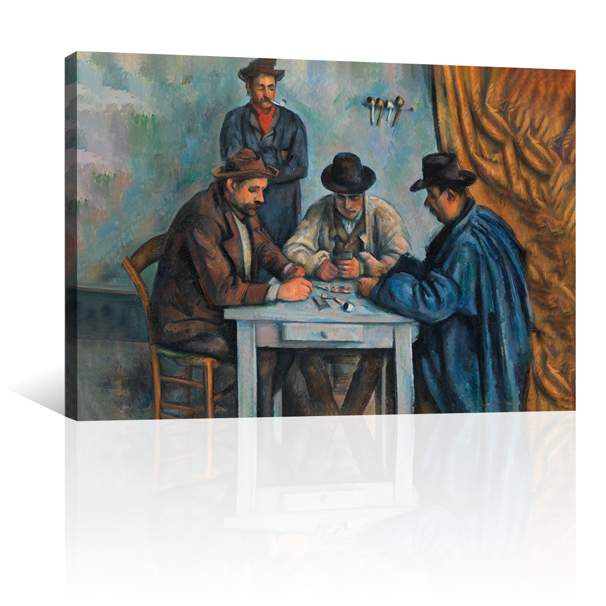 Los Jugadores De Cartas Por Paul Cezanne