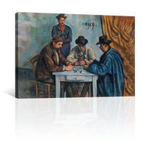 Los Jugadores De Cartas Por Paul Cezanne