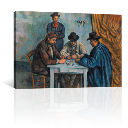 Los Jugadores De Cartas Por Paul Cezanne