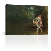Mezzetin Por Antoine Watteau
