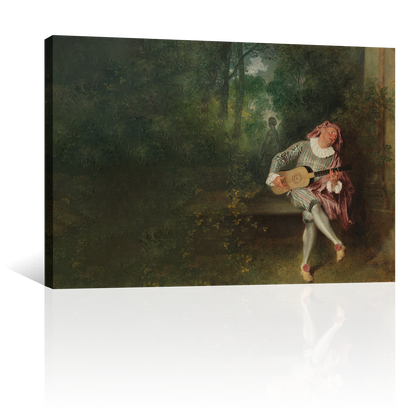 Mezzetin Por Antoine Watteau