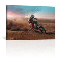 Motocross Derrapando