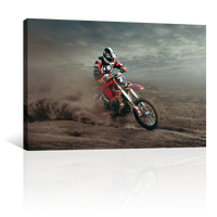 Motocross Entre Polvo