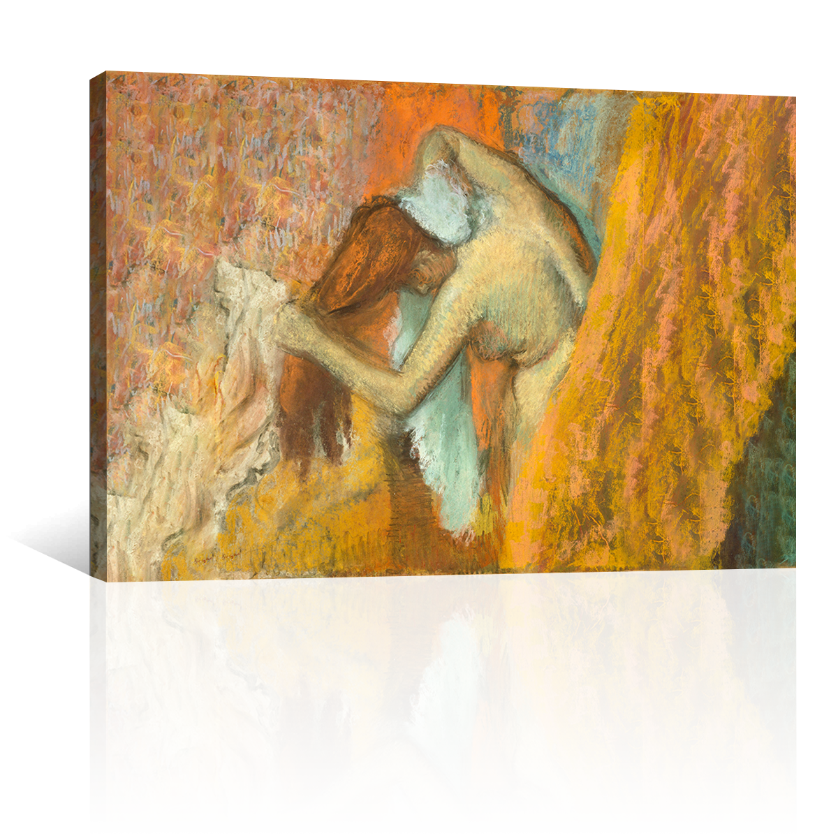 Mujer En Su Toilette Por Edgar Degas