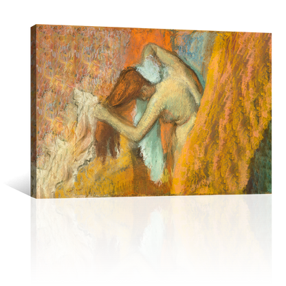 Mujer En Su Toilette Por Edgar Degas