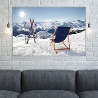 Sun-lounger at Mountain
