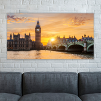 Big ben at sunset