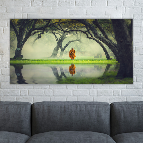 Monk in Deep Forest