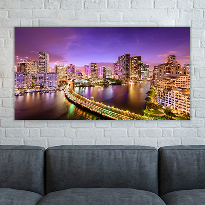 Florida Night Skyline