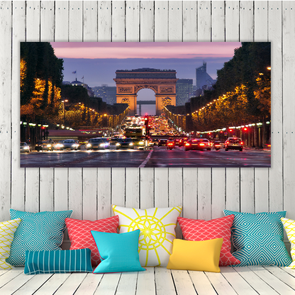 Champs Elysees at night