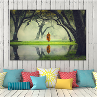 Monk in Deep Forest