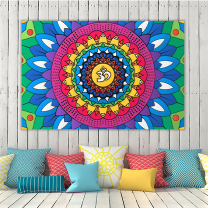Ornament with Om Symbol