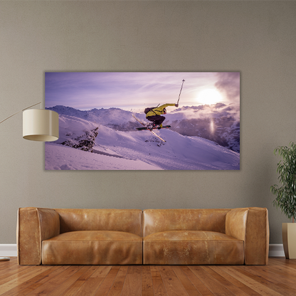Skiing in Verbier