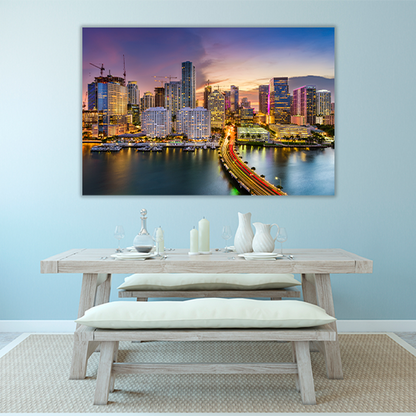 Skyline on Biscayne Bay