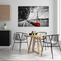 Eiffel Tower over Seine River