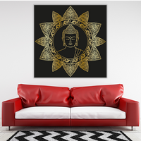 Buddha with Floral