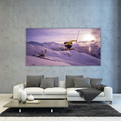 Skiing in Verbier