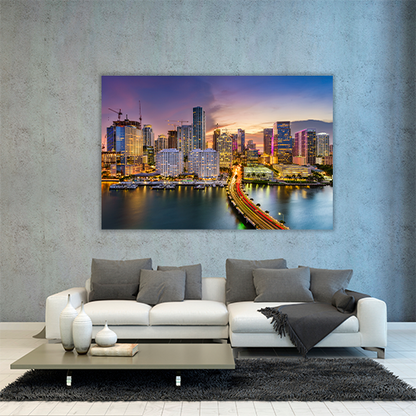 Skyline on Biscayne Bay