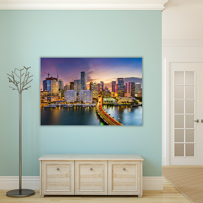 Skyline on Biscayne Bay