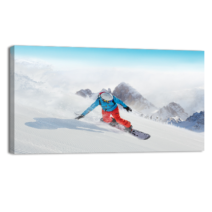 Downhill in Alps
