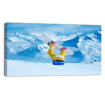 Snowboarder Stuck