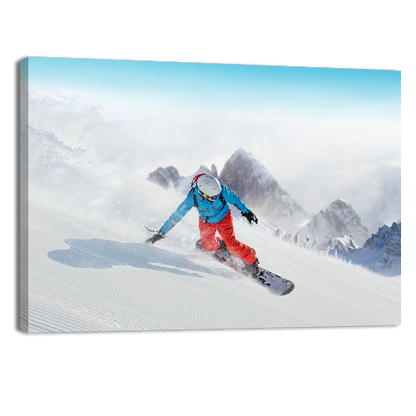 Downhill in Alps