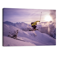 Skiing in Verbier