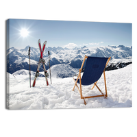 Sun-lounger at Mountain
