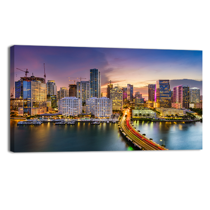 Skyline on Biscayne Bay