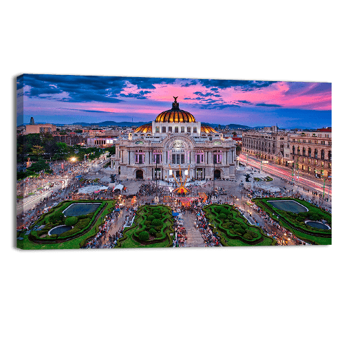 Bellas Artes al Atardecer