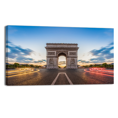 Champs-Elysees at night