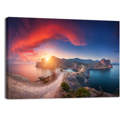 Sunset in Crimea