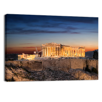 The Parthenon at the Acropolis of Athens