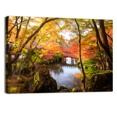 Autumn Park in Japan