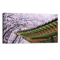 Palace with Cherry Blossom