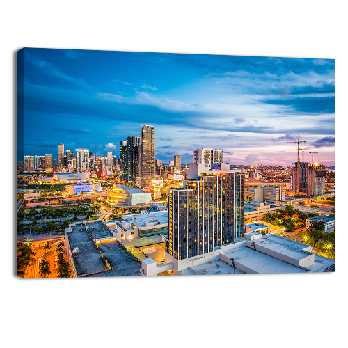 Miami Florida Cityscape